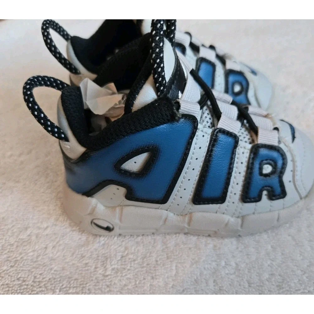 Nike Air More Uptempo 'Industrial Blue' Toddler Sneakers FJ1388-001- SZ 5 C
